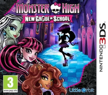 Monster High - New Ghoul in School (Europe) (En,Fr,De,Es,It)  box cover front